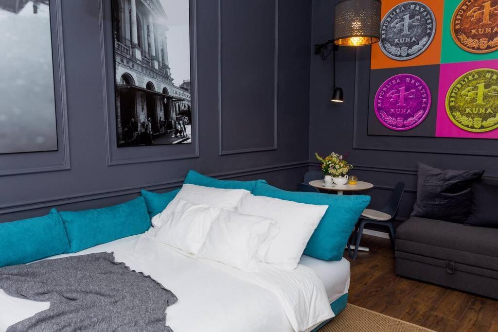Studio Apartment Lubynski In Center Of Zagreb Exterior foto
